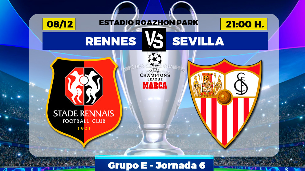Rennes - Sevilla: resumen, resultado y goles