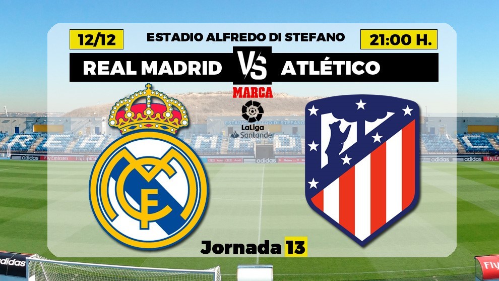 Liga 2020/21 Jº13: Real Madrid vs Atlético de Madrid (Sábado 12 Dic./21:00) 16077131178168