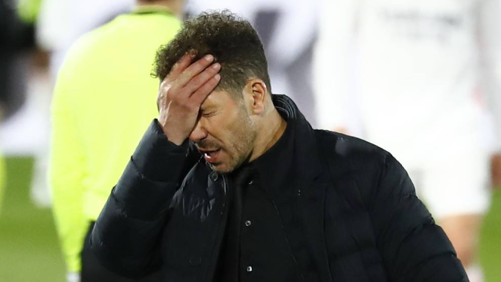 Diego &apos;Cholo&apos; Simeone lamenta la derrota ante el Real Madrid