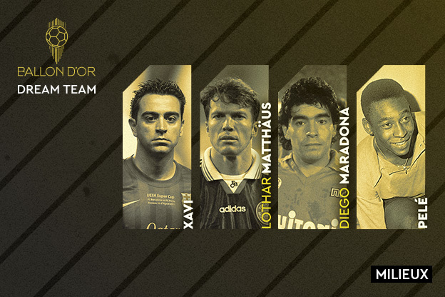 Ballon d'Or Dream Team: Xavi alongside Messi and Cristiano
