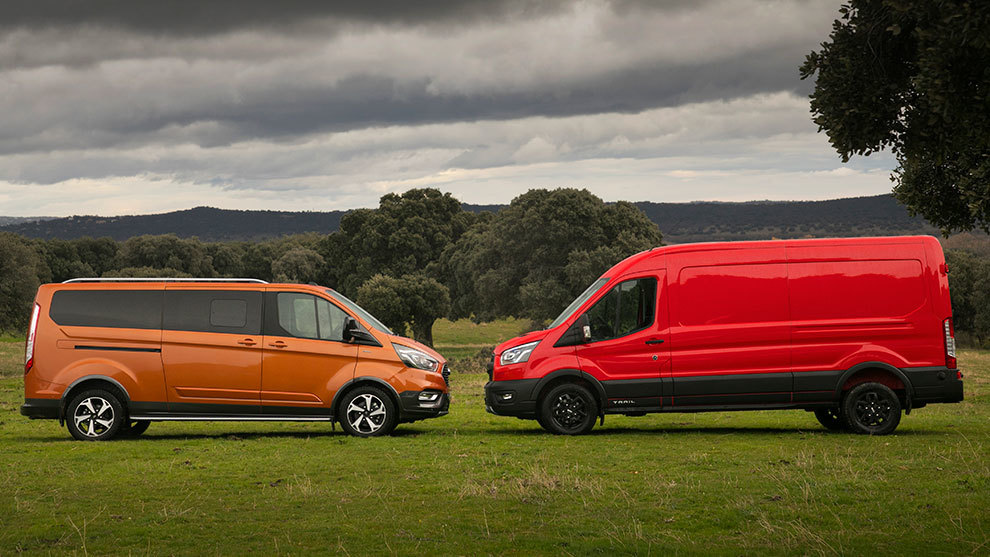 Ford Tourneo Active Connect y Transit Trail.