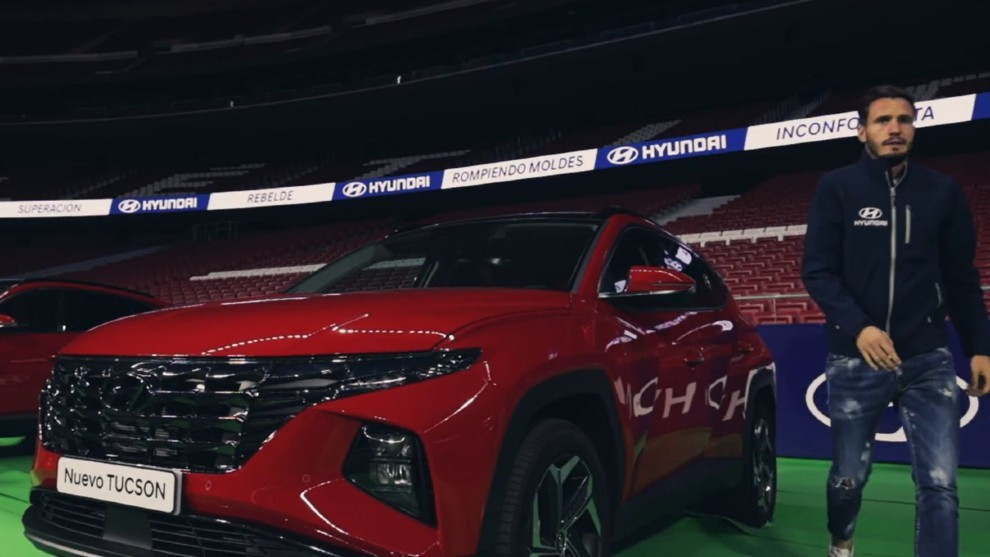 Los jugadores del Atltico de Madrid reciben sus nuevos Hyundai Tucson por Navidad