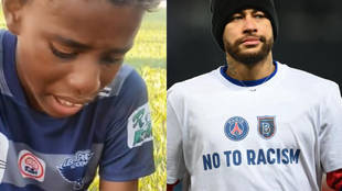 La denuncia de racismo de un nio de 11 aos entre lgrimas que hizo reaccionar a Neymar