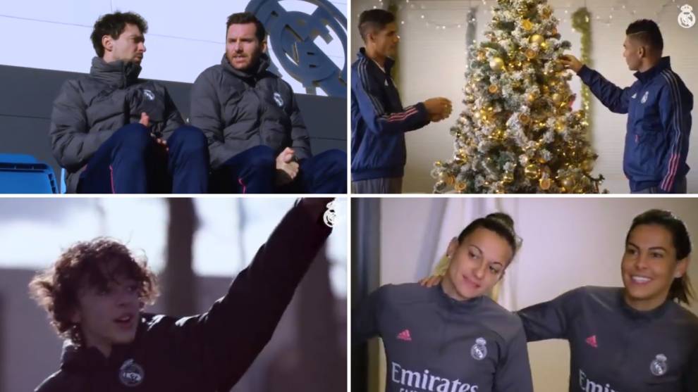 Rudy y Llull se pasan la felicitación navideña del Real Madrid: el giro final es de puros genios