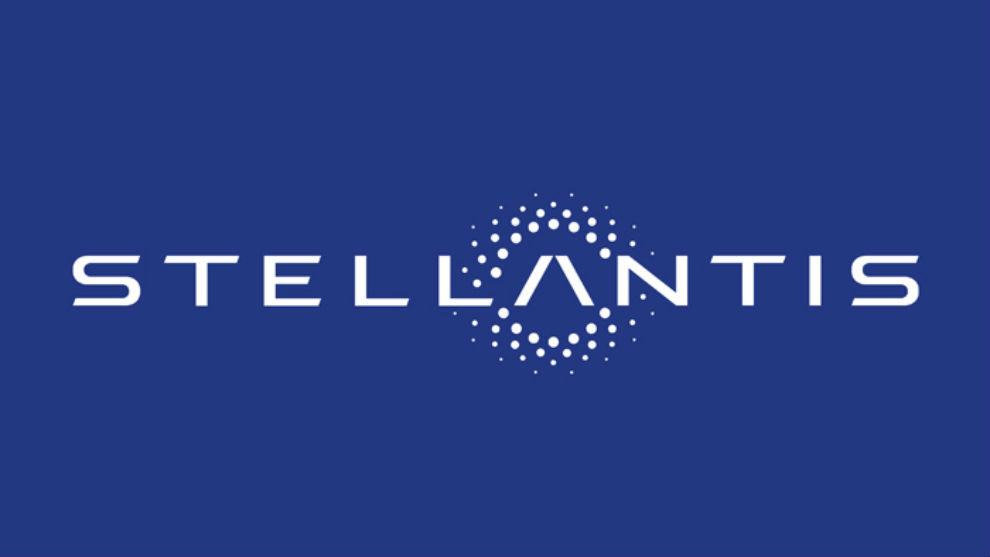 El logo de Stellantis, la fusión de PSA y FCA.