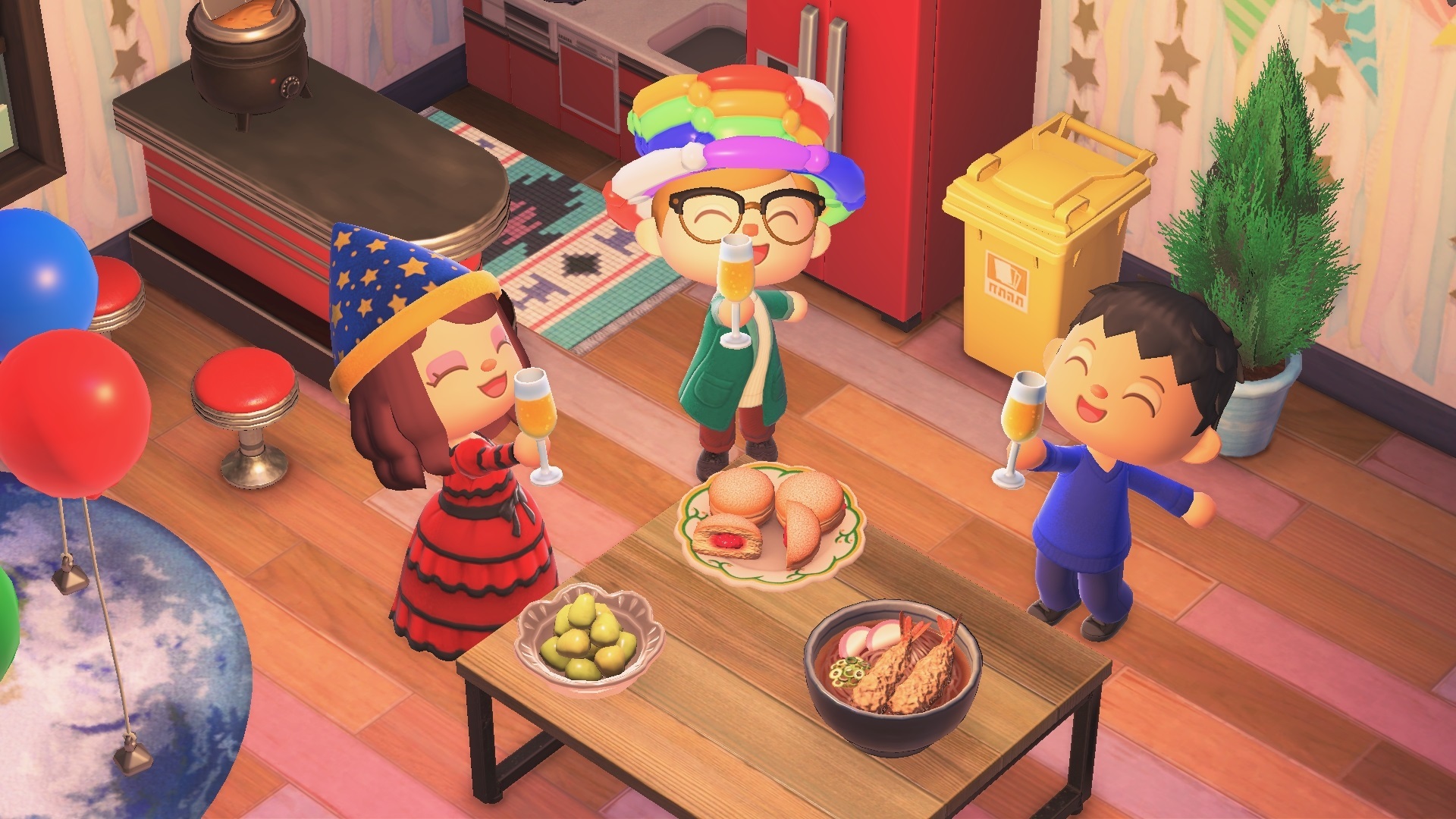 Saca el mximo partido a Fin de Ao con Animal Crossing: New Horizons.
