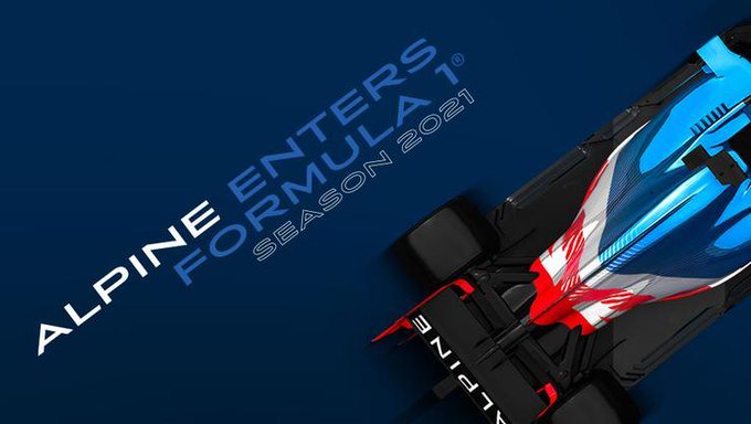 As seran los colores del nuevo Alpine F1 de Fernando Alonso