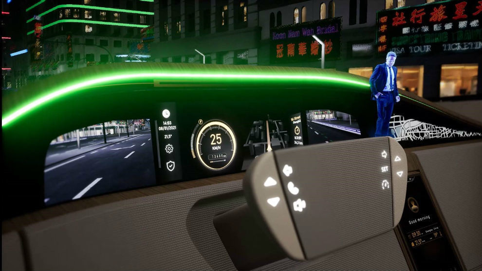 El Concept Car Virtual proporciona al conductor y pasajeros información en tiempo real sobre su estado de salud.