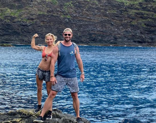 Vacaciones familiares de Elsa Pataky y Chris Hemsworth en la isla Lord Howe en Australia