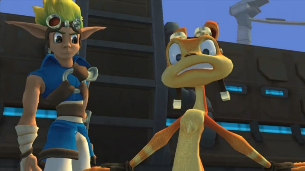 Jak and Daxter, protagonistas de Naughty Dog en la PlayStation 2.