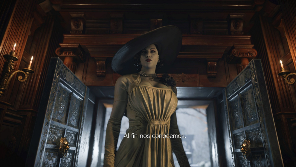 Las primeras palabras que Lady Dimitrescu nos dirá en Resident Evil...