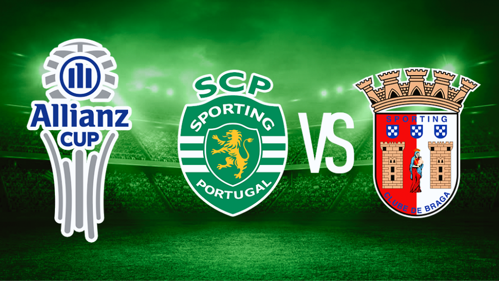 Sporting de Lisboa vs Braga en vivo online, la final de la Copa de la Liga de Portugal