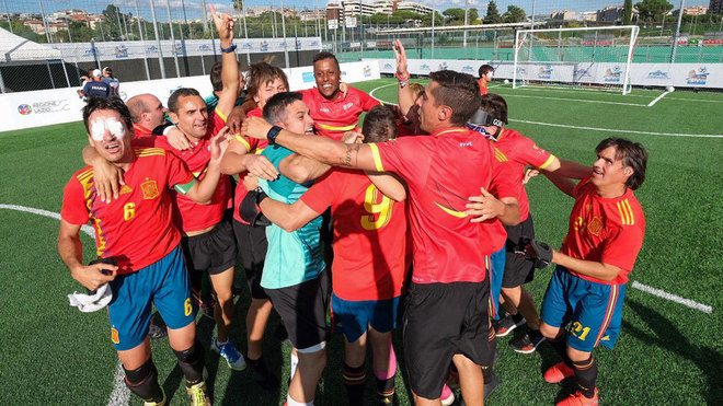 La selección española celebra su octavo título continental.