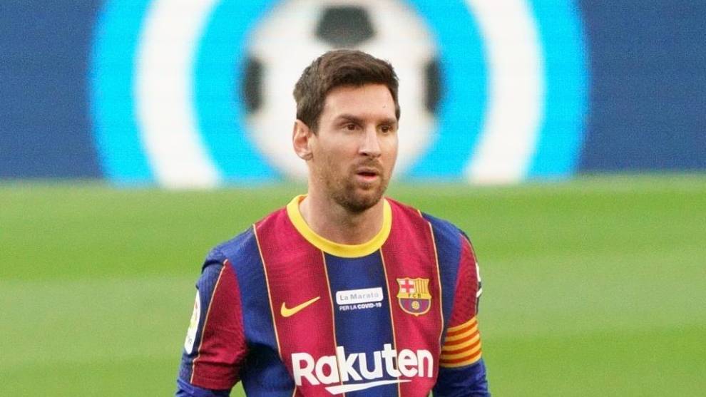 Leo Messi, en un partido del Barça