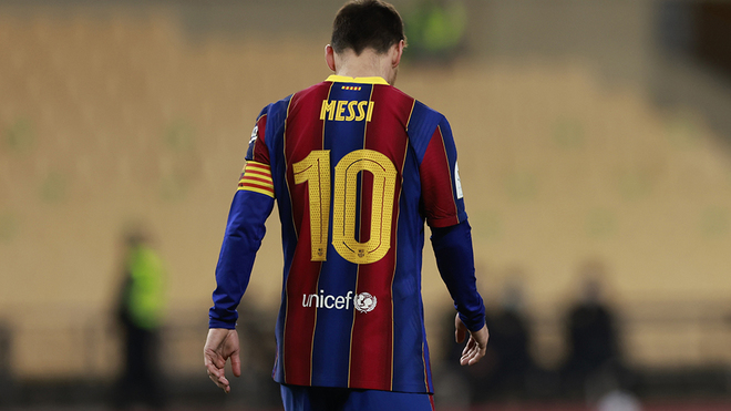 Lionel Messi, en su posible ltima campaa con el Barcelona.