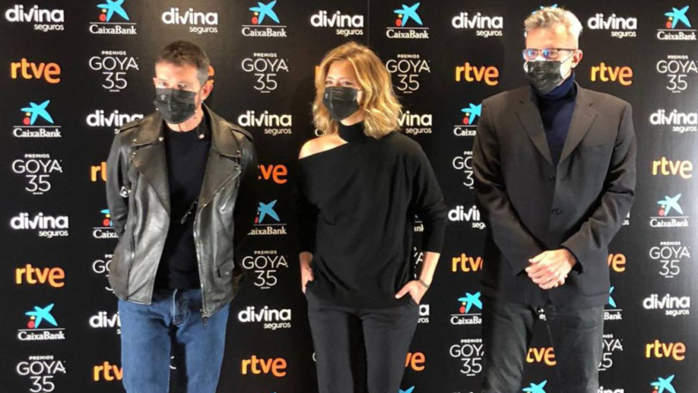 Goya 2021-  Gala - presentadores - Antonio Banderas - Premios - Television - nominados