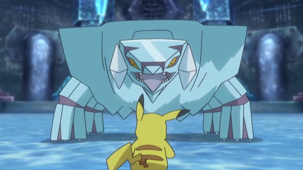 El enfrentamiento entre Avalugg y Pikachu sucedi en el anime de Pokmon.