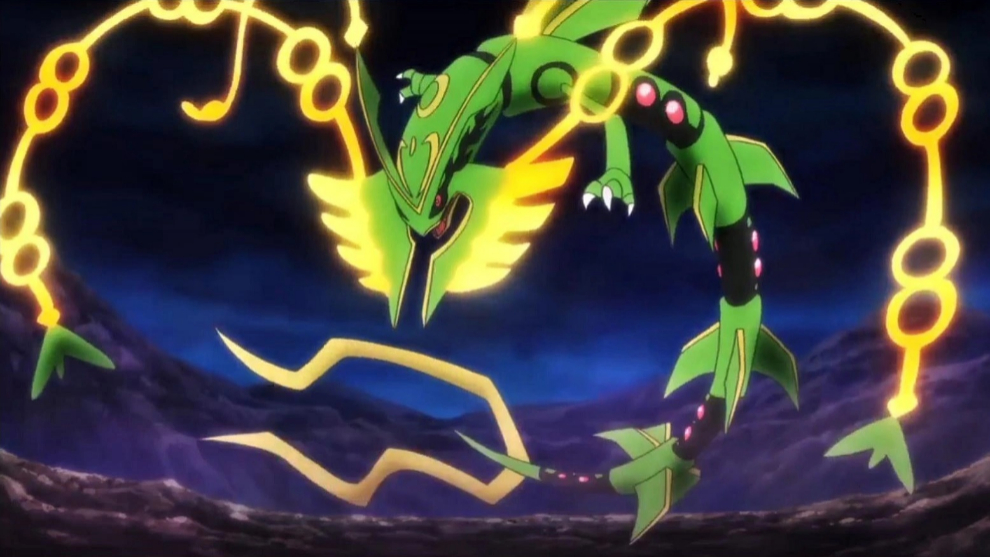 Mega-Rayquaza es un icono del universo Pokmon.
