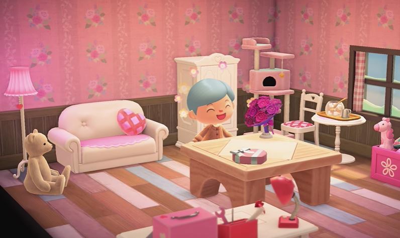 Los tonos pastel vuelven a lo grande a Animal Crossing: New Horizons por el Evento de San Valentn.