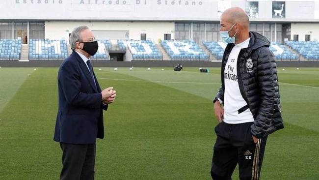 Florentino se vuelca con Zidane