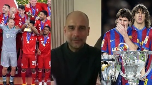Guardiola reta al Bayern con su Bara del sextete: "Llamo a Messi y all estaremos"