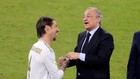 Sergio Ramos y Florentino Prez, en la Supercopa de 2019 celebrado en...