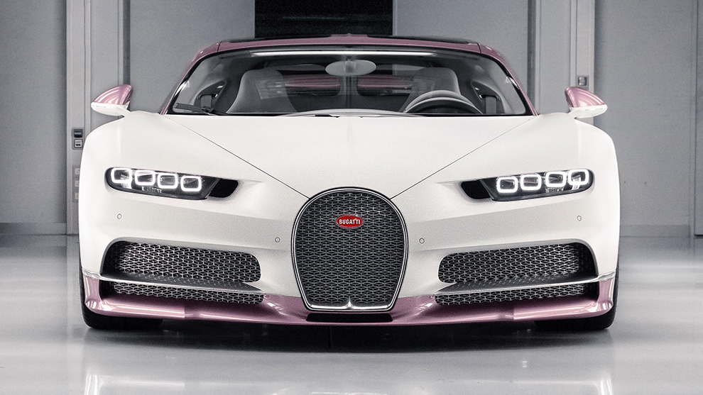 Se pasó San Valentín: regala a su esposa un Bugatti Chiron de 2,6 millones