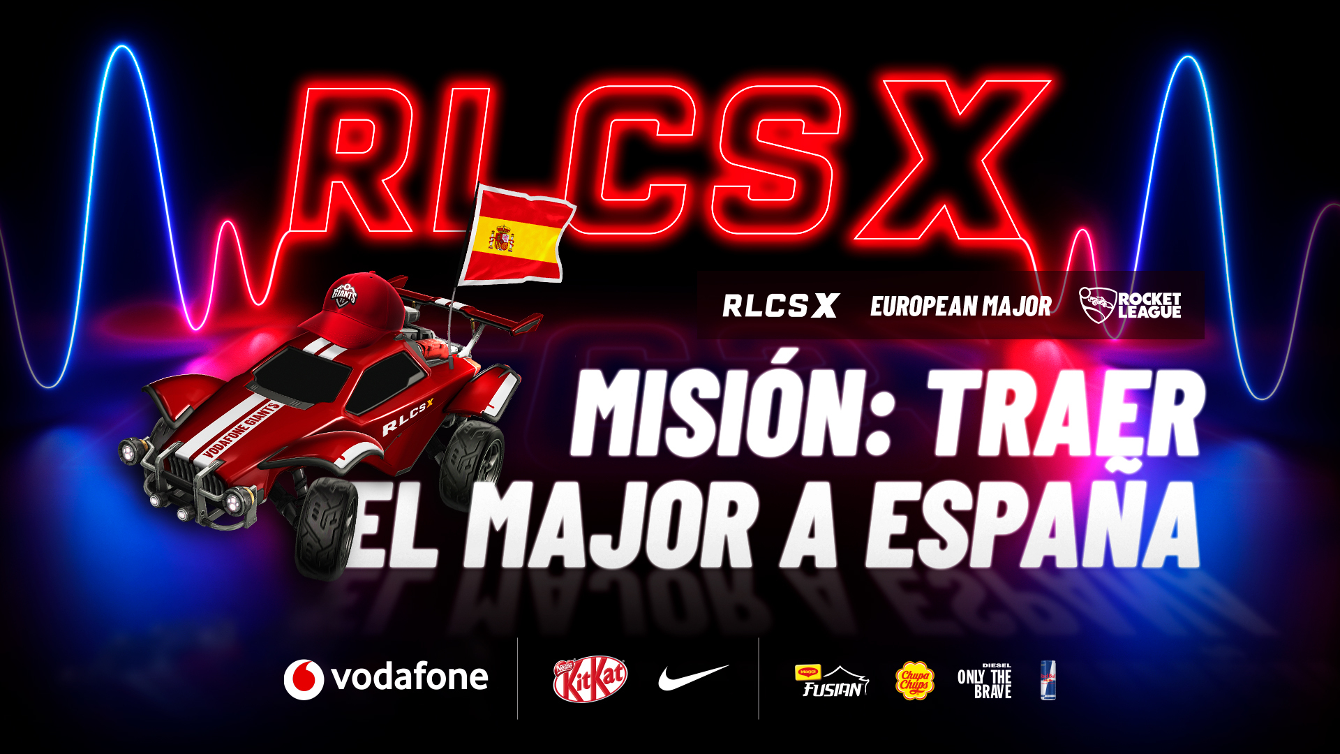 Vodafone Giants disputará el Major de invierno de Rocket League