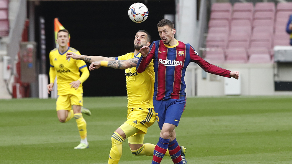 Barcelona empata con Cdiz tras un penalti de Lenglet.