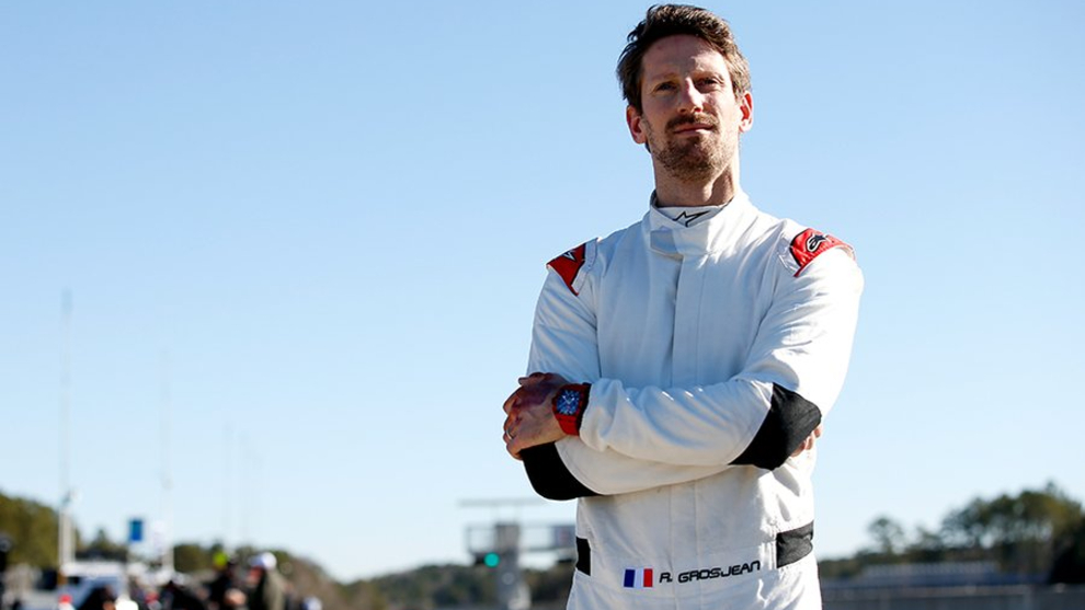 Romain Grosjean sufre un accidente en su debut en la IndyCar