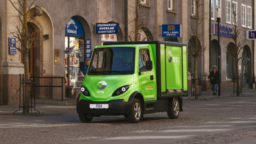 El Inzile Pro4 Van, uno de los camiones eléctricos que se fabricarían en Barcelona.