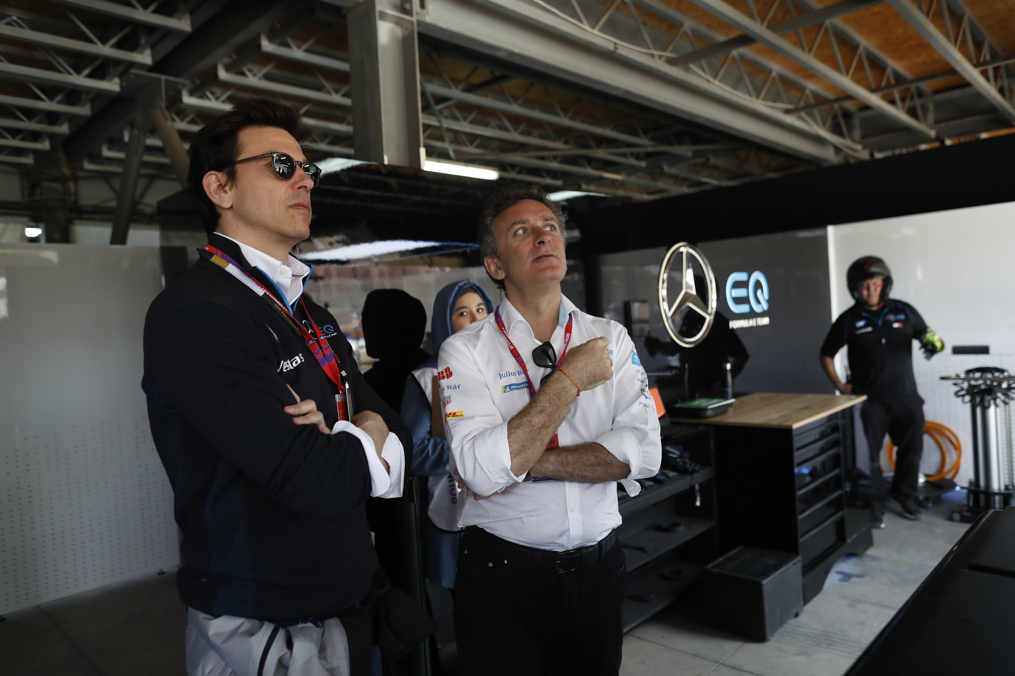 Toto Wolff, Husband of Susie Wolff, Team Principal, Venturi woth Alejandro lt;HIT gt;Agag lt;/HIT gt;, Chairman of Formula E