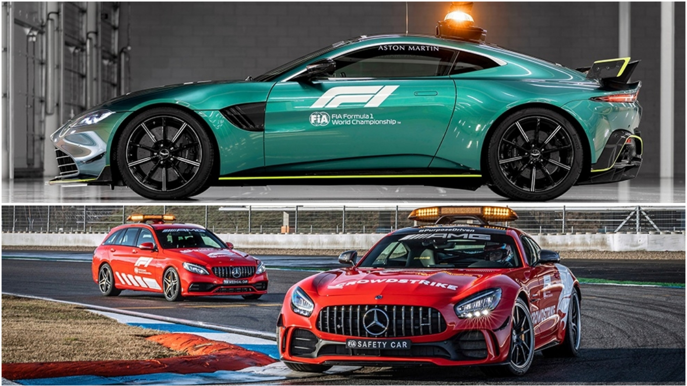 ¿Mercedes o Aston Martin? ¿Cuál es tu Safety Car favorito de la F1?