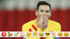 Leo Messi, tras fallar el penalti
