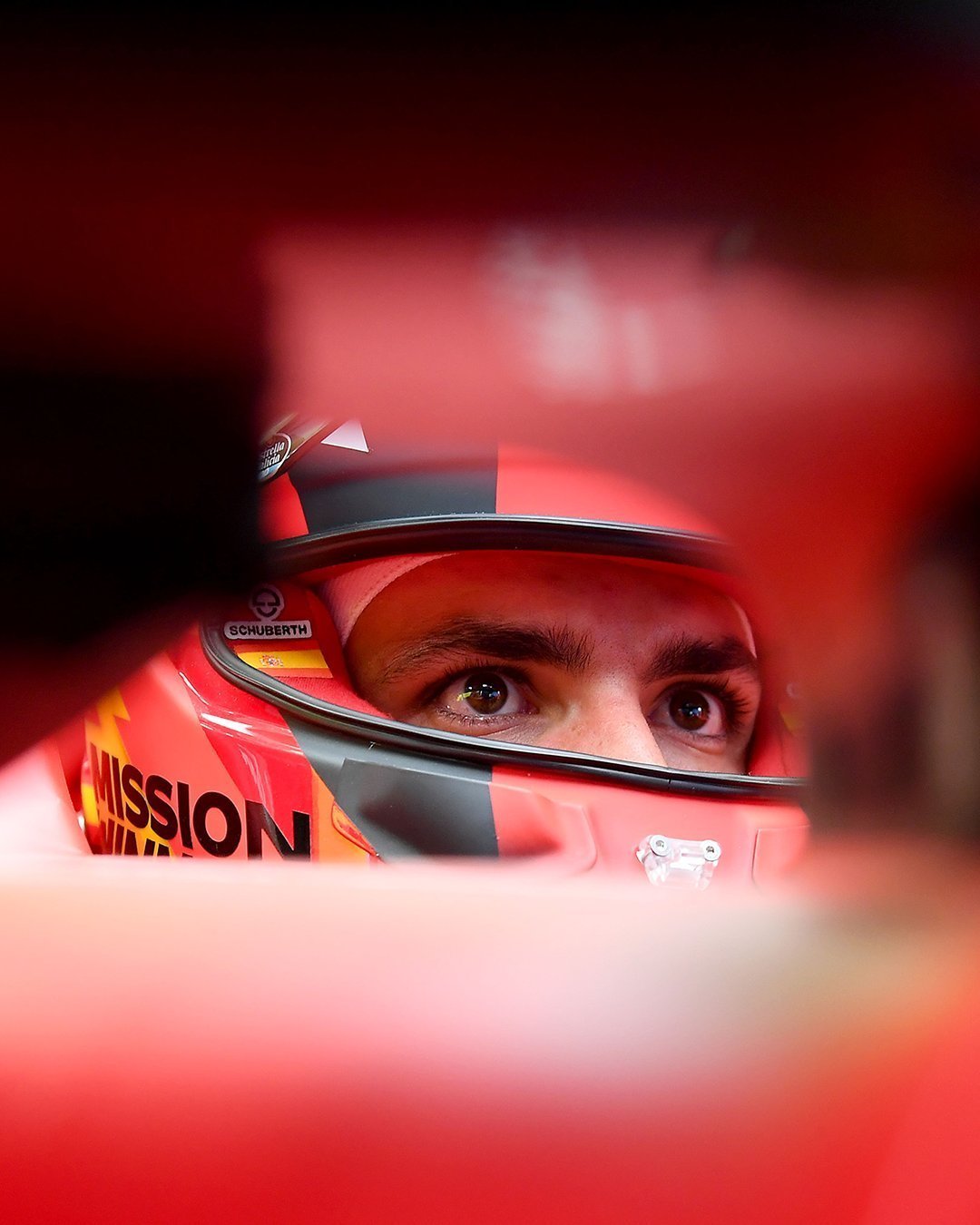 Carlos lt;HIT gt;Sainz lt;/HIT gt; test de pretemporada F1 en Bahrin Firma: Scuderia FerrariFORMULA 1