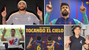 Ronaldinho, Neymar, Surez y el mensaje final de Xavi a Messi: "Te animo a que sigas..."