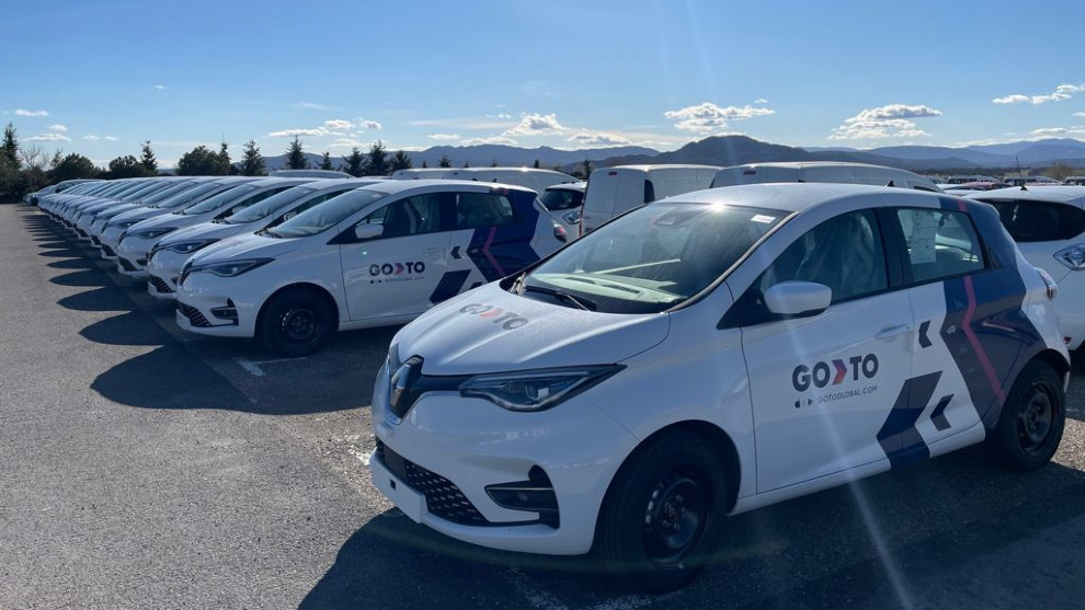 La flota de GoTo Global en Madrid está compuesta por un número indeterminado de Renault Zoe.