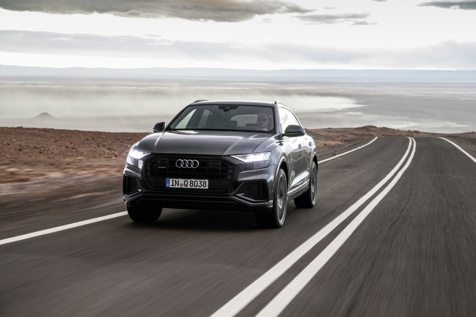 Imagen de la nueva versión del Audi Q8