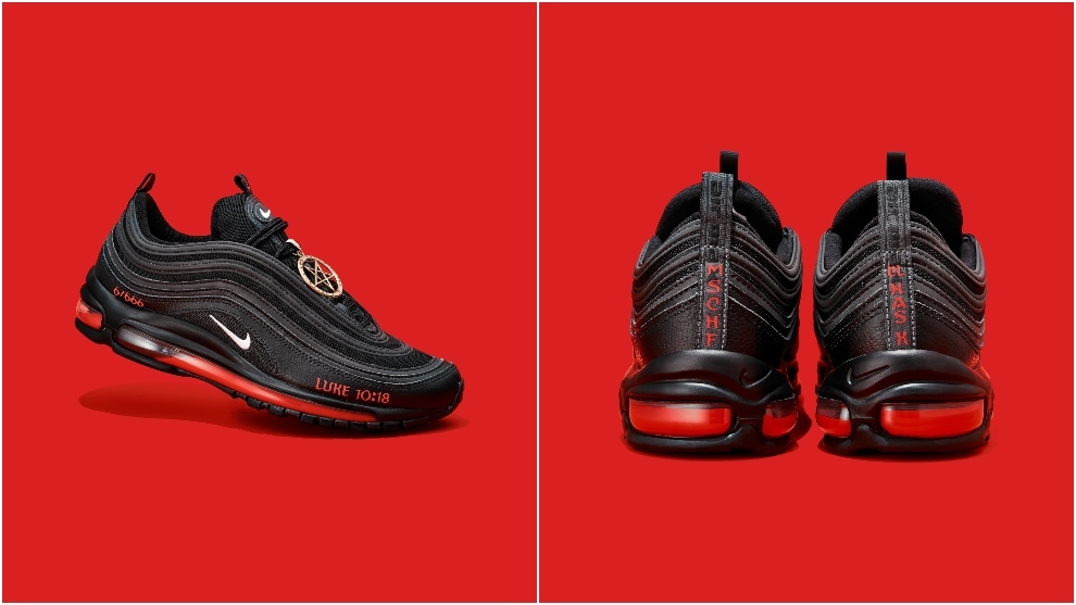 difícil Lleno cosa Nike denuncia las zapatillas satánicas con sangre humana del rapero Lil Nas  X | Marca