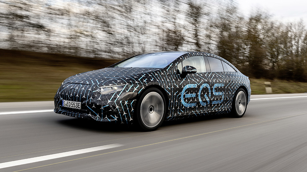 Exclusiva: Conducimos el Mercedes EQS (camuflado): un rival eléctrico estratosférico para Tesla