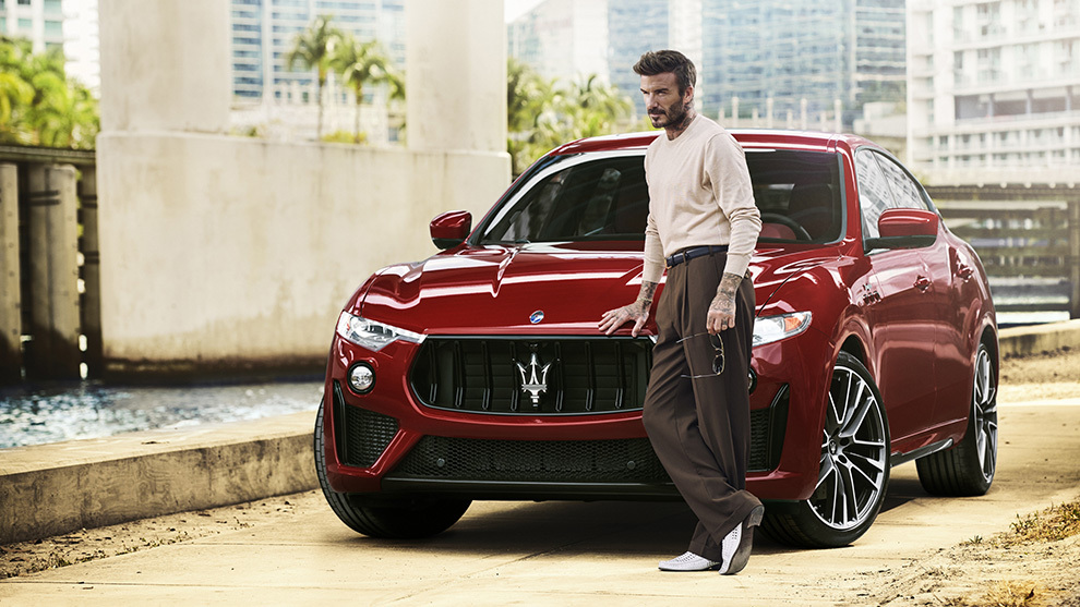 David Beckham, embajador mundial de Maserati.