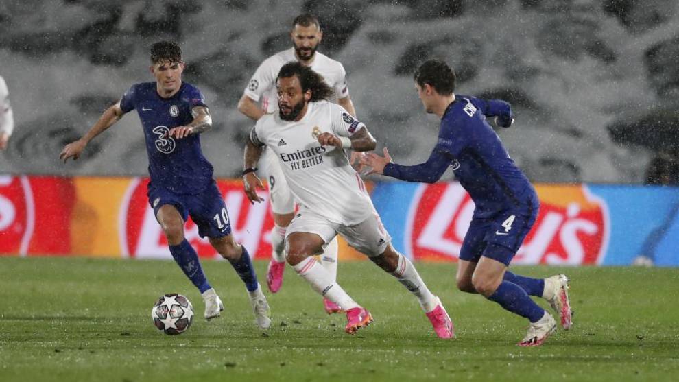 Marcelo Champions Chelsea Real Madrid