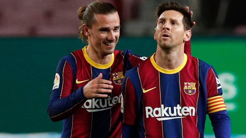 Griezmann, el mejor socio para Lionel Messi en el Barcelona.