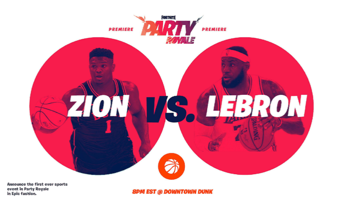 Zion Williamson  vs Lebron James