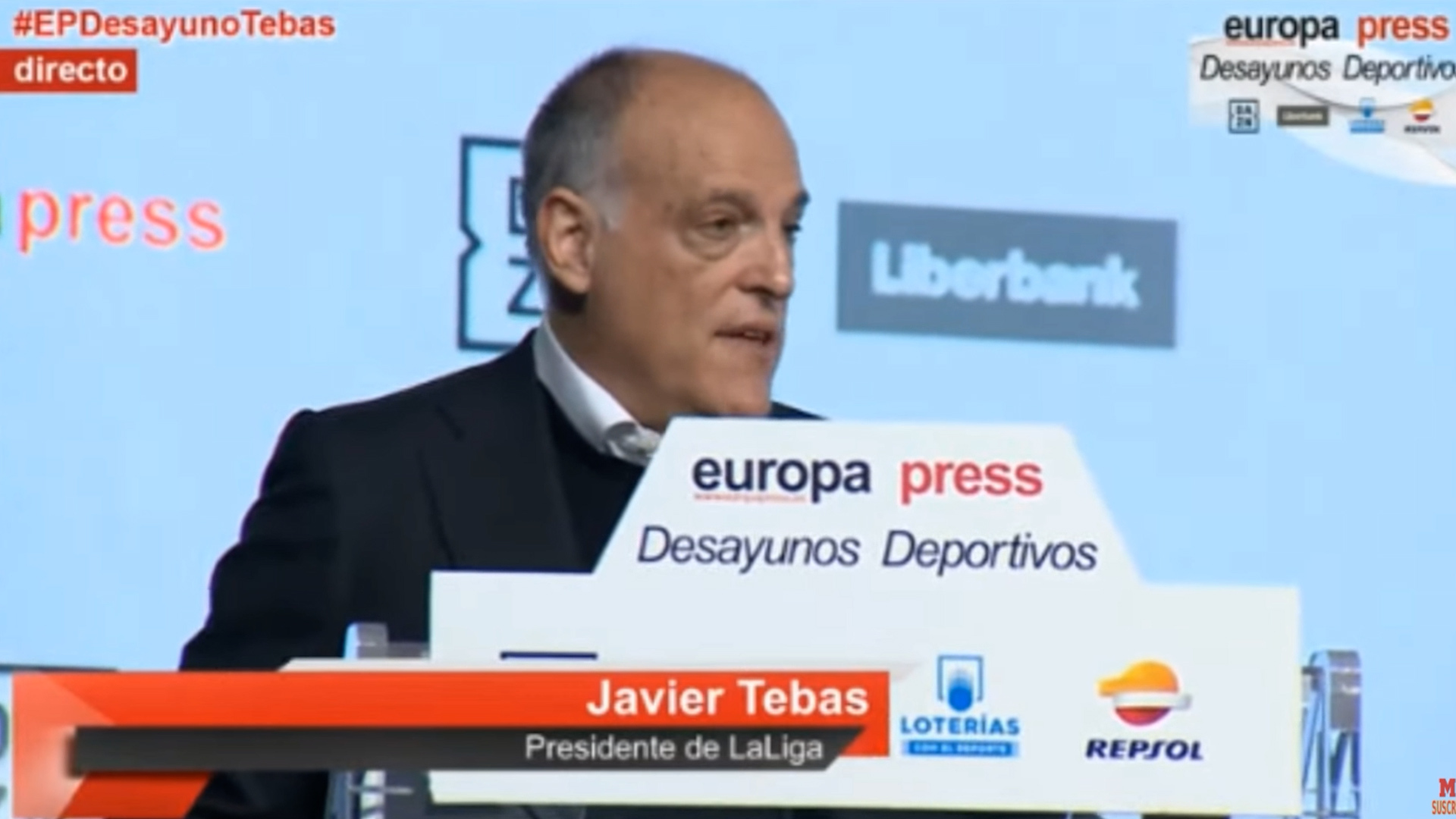 Tebas: Florentino Perez never loses, it's like you don't know him | Marca