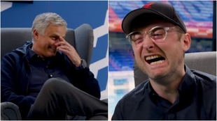 Mourinho conoce a 'Mourinho' y llora de risa con la imitacin de Emery y Klopp