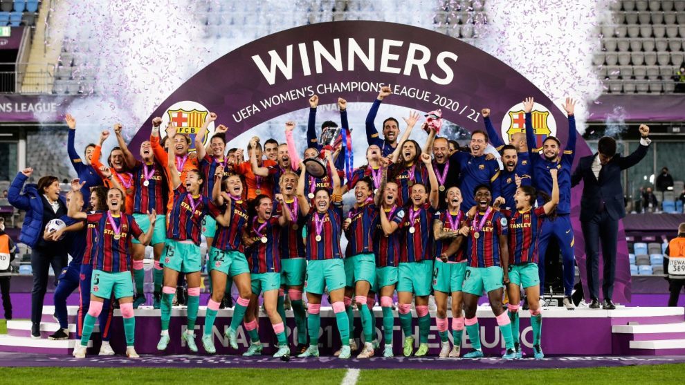 El Barcelona gana su primera Champions League Femenina.