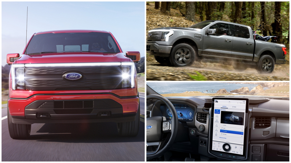 Ford ha presentado en su sede de Dearborn la F-150 Lightning, la versión 100% eléctrica del modelo más vendido en la historia de Estados Unidos. Costará menos de 40.000 dólares y llegará en 2022 para competir con el Tesla Cybertruck. <strong><a href="https://www.marca.com/coches-y-motos/coches/ford/2021/05/20/60a5738322601dcc0c8b4588.html" target="_blank">Lea la información completa.</a></strong>