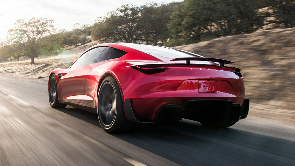 Tesla - Tesla Roadster - SpaceX Package - aceleracin - 1,1 segundos - coches deportivos