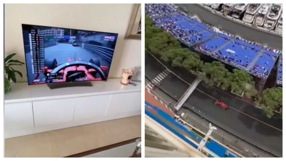 ¿En la tele o en el balcón? El lujo de poder elegir donde ver el GP de Mónaco